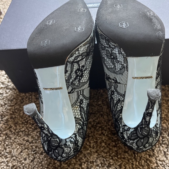 Authentic Dolce & Gabbana heels, multicolored light blue - size 6.5 - Picture 8 of 12